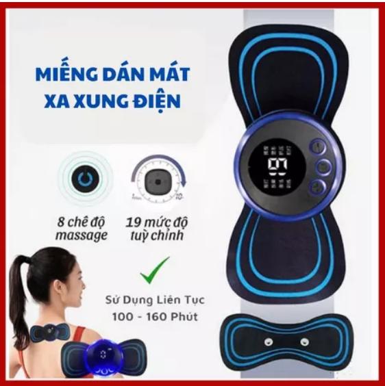 máy massage cầm tay mini - đấm lưng , trị liệu cổ vai gáy bảo hành 6 tháng 8