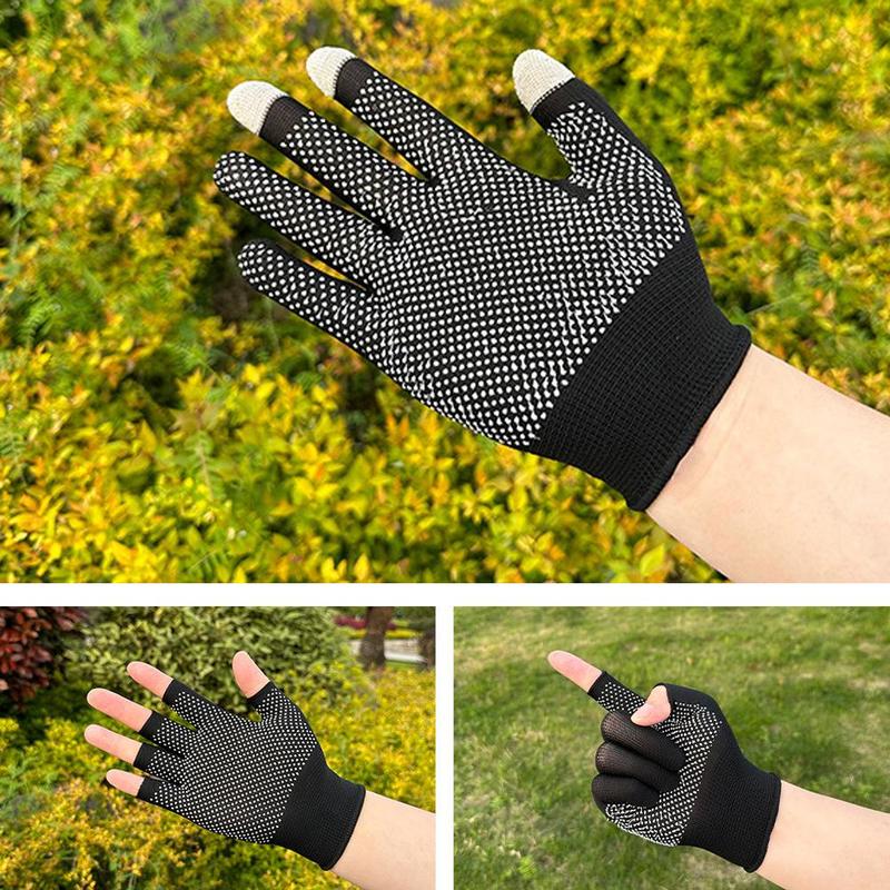 Product Introduction of 1pair Anti Slip Hiking Glove Breathable Protection Fishing Glove Outdoor Cycling Motorcycle Gloves 36