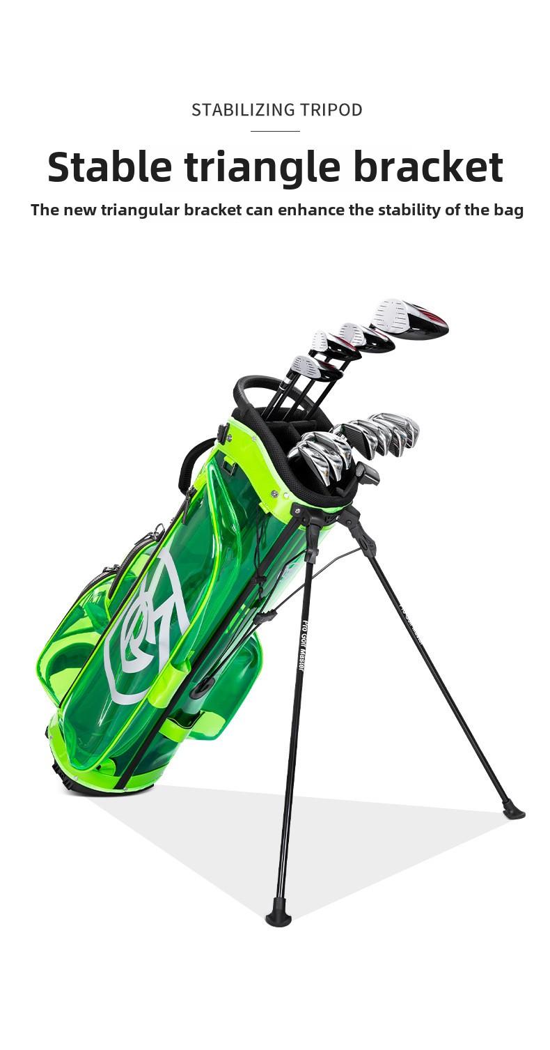 Product Introduction of [PGM] New Golf Bag Stand Bag Unisex Lightweight Club Bag Korean Style Transparent Golf Bag QB131 9