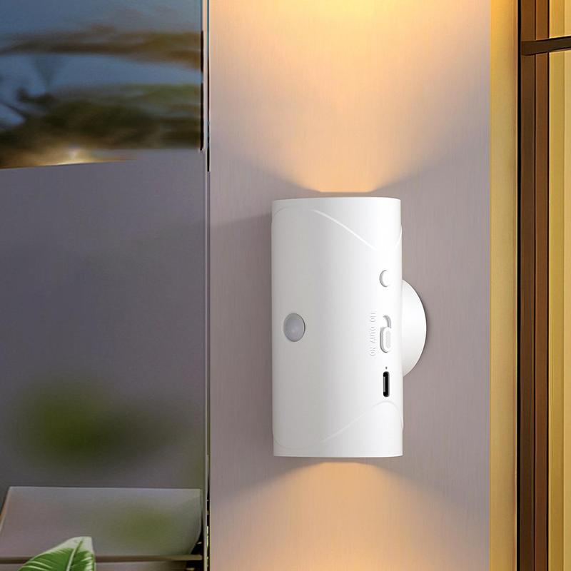 Product Introduction of Magnetic Smart Night Light, Rechargeable Motion Sensor LED Night Light, Adjustable Brightness Level Night Light for Bedroom, Hallway Stairs, Entrance 0