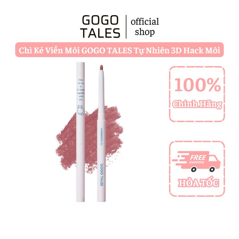 [Hàng mới về] Chì Kẻ Viền Môi GOGO TALES Tự Nhiên 3D Hack Môi Lâu Trôi Velvet Fog Lipliner GT531 Nữ Trang Điểm Mỹ Phẩm Cosmetic Son Women