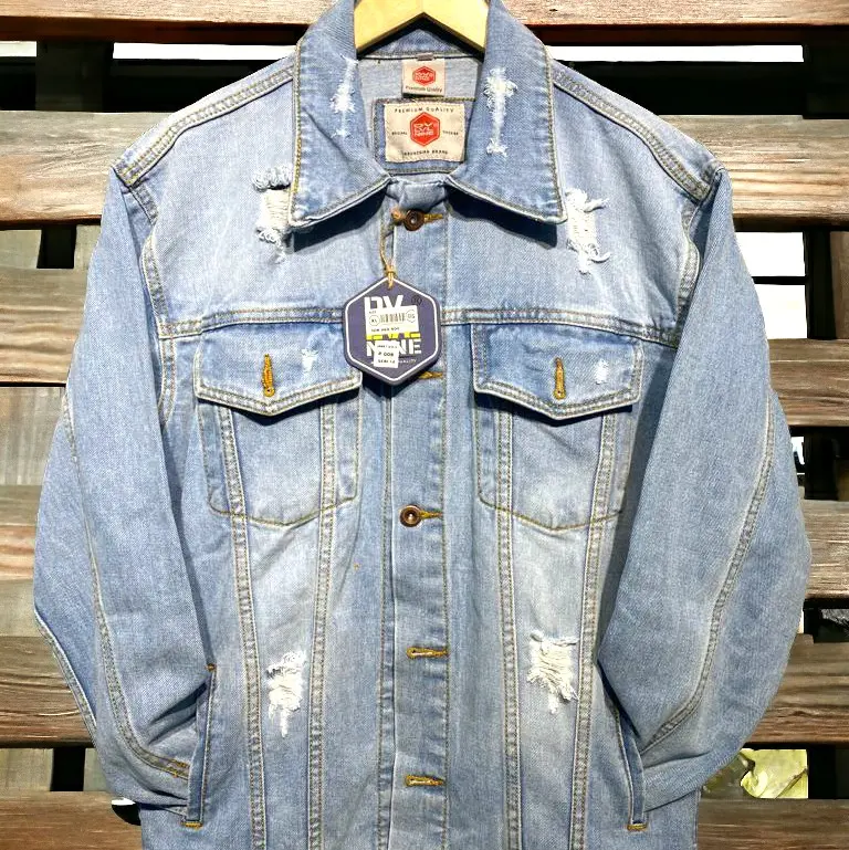 Jaket Denim Terbaru Jaket Berbahan Jeans Tebal // Jaket Denim Termurah // 4