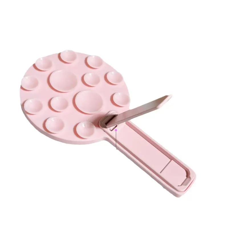 Long silicone suction cup phone holder case Back sticker storage foldable stand universal multi-functional stand