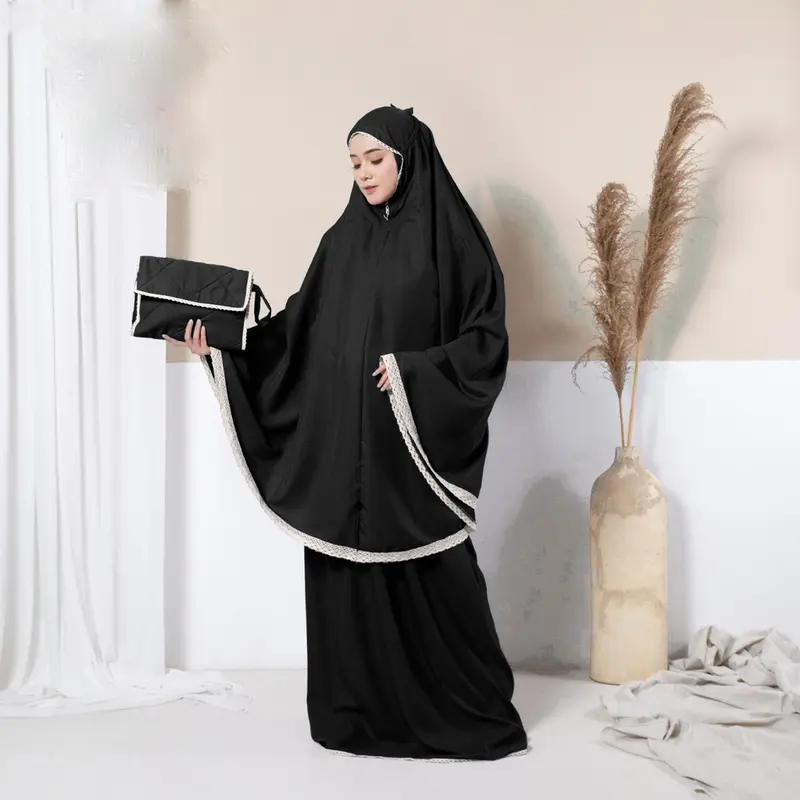Mukena Dewasa Travelling 2 IN 1 Sajadah Mini Syakaani 3
