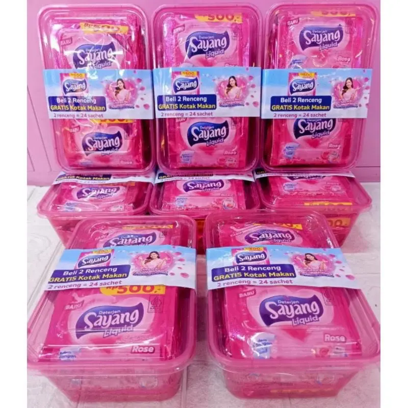 Detergen sayang isi 24pcs FREE tepak tebal