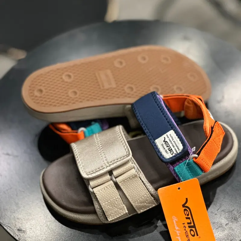 Sandal vento nữ chính hãng Avatar SD10112w DéP Cao Su GiàY Quai Hậu Đế Bằng Shoes 1