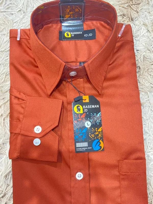 Kemeja Kantor Lengan Panjang Bahan Katun Toyobo Premium (Bahan Tebal) 6