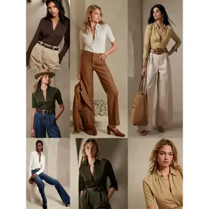 Kemeja Kerah Wanita Bahan Kaos Polo - 7895