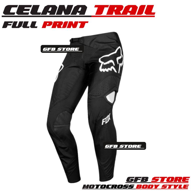 Product Introduction of Celana Trail Motor cross Adventure Trabas Outdoor Full Printing Uniseks Pria Wanita Motif Keren dan Nyaman di Pakai Sport 38