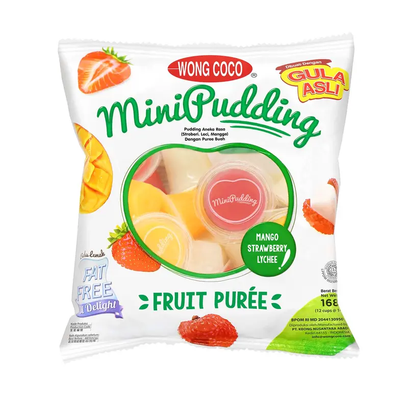 Wong Coco Mini Pudding ( 12pcs ) 1