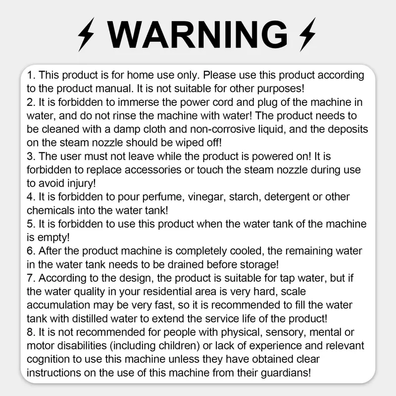 Portable Handheld Clothes-steamer, 1500W Garment-steamer with Replaceable Water Tank, Quick Heating Stainless Steel Panel Clothes-steamer Home Appliances, Cleaning Tools, Household Items 2