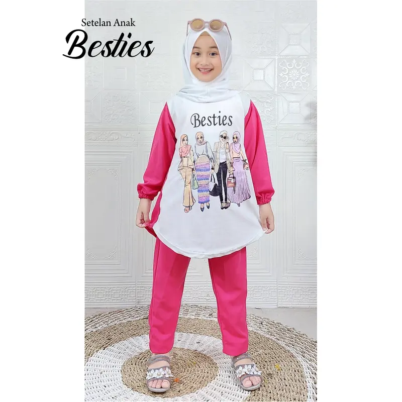 Setelan Anak Bestie  702 NETMODE 1