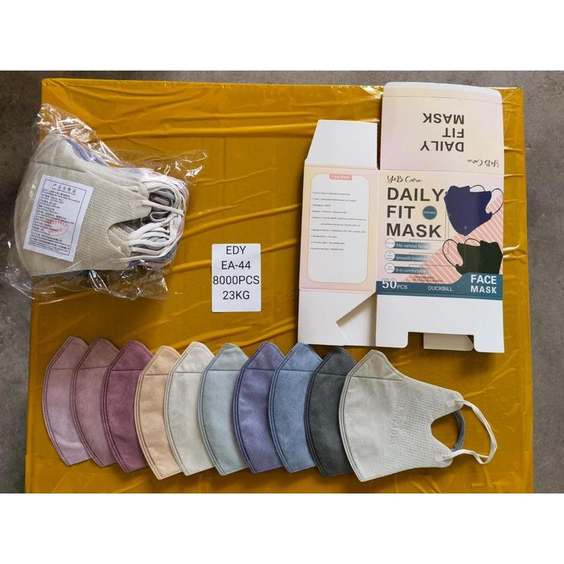 Masker Duckbill Mix Warna Dewasa Y&B Isi 50 pcs - COD - PROMO 5