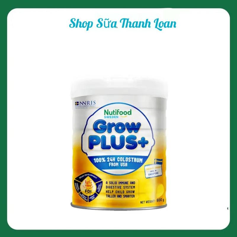 [Nutifood] Sữa Bột Nutifood Grow Plus Vàng 800g - ShopSuaThanhLoan.