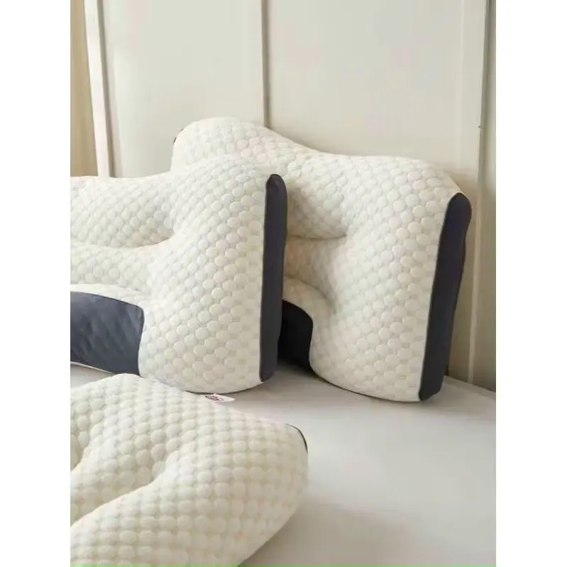 ￼Gối Ngủ / Gối Ngủ Matxa  CHỐNG Đau Mỏi Vai Gáy Mềm Mại Độ Đàn Hồi Cao Dày 7cm- 48x74cm thiết kế trẻ trung thời thượng