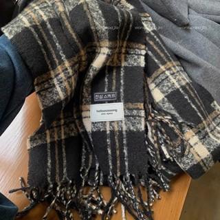 Khăn choàng len kẻ caro đỏ cổ điển khan muadong ghi quàng trùm áo quang của thêu twilly dạ dắt bandana khăn  coban khăn  quàng khăn  ren khăn  đội khăn  aastu khăn  lụa màu habibi đi Women Nhung Tua Rua Voan arab turban chữ đen pale scarf 【long】gray vui n 3