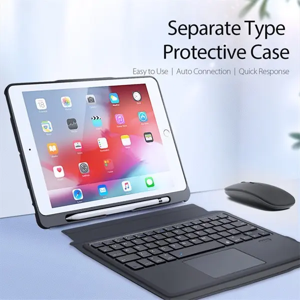 CASING FOR IPAD 9 8 7 10.2 INC / AIR 3 10.5 INC DUX DUCIS KEYBOARD CASE ORIGINAL
