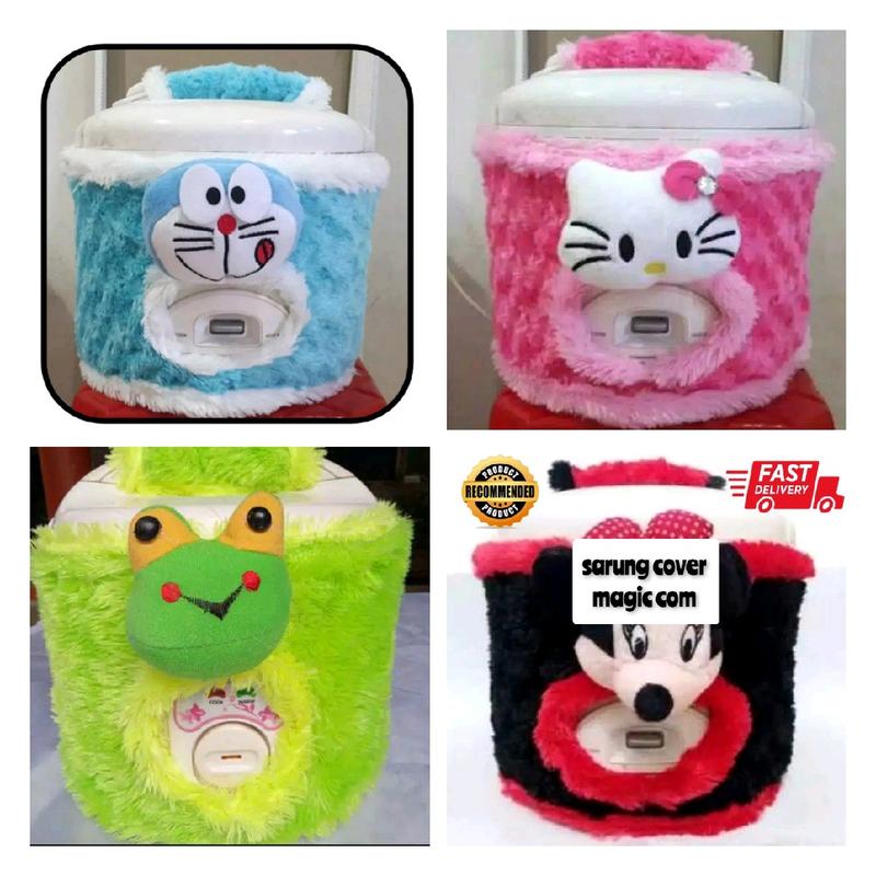 Cover Magic Com Sarung Reskuker Karakter Lucu Bulu - Shop | Tokopedia