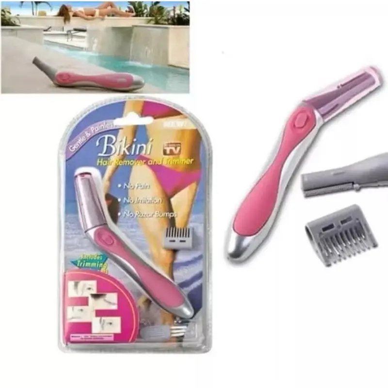 BIKINI HAIR REMOVER Alat Cukur Bulu Rambut Daerah Bikini Hair Remover And Trimmer cukuran ketiak os