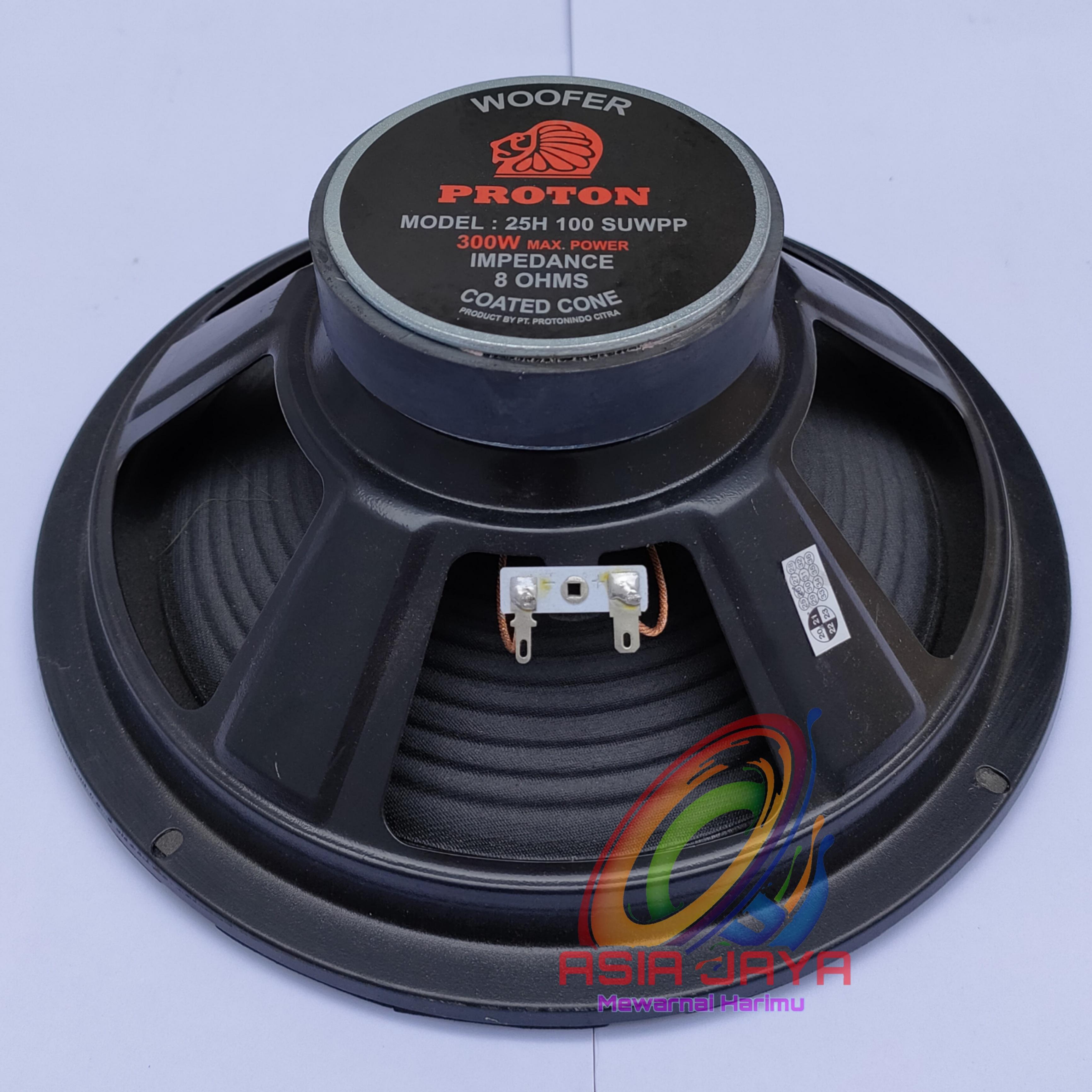 Speker Woofer 10 inch Proton 25H100SUWPP Speakers