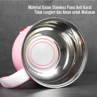Advance Panci Listrik Multifungsi 1.5L Panci Kukusan Steamer Jumbo Panci Eletrik  C-16【Garansi 1 Tahun】 4