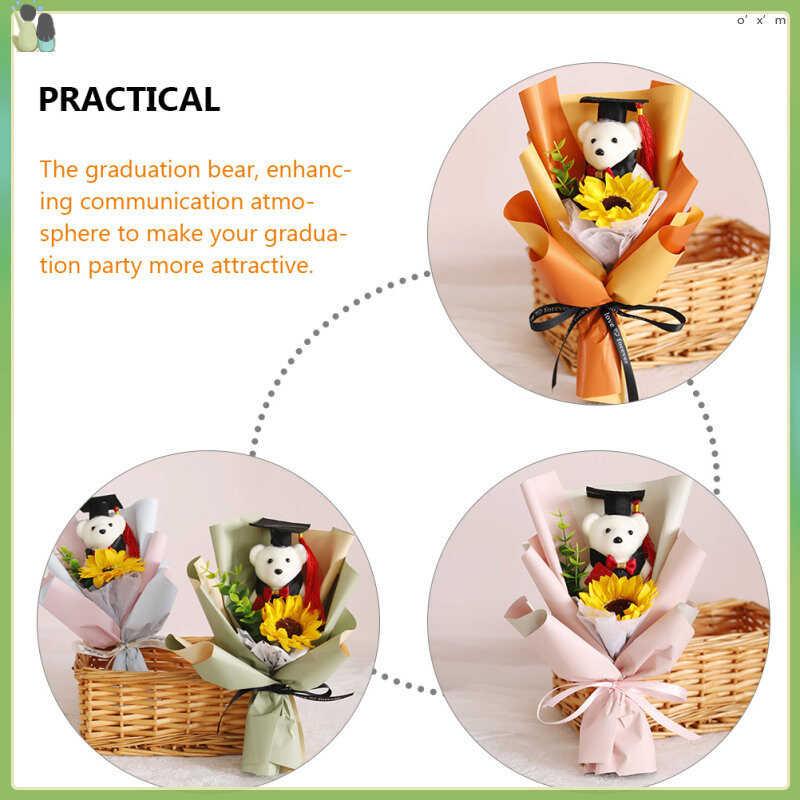 Product Introduction of Anak Patung Haiwan Beruang, 20pcs, Sesuai sebagai Hadiah, Sesuai untuk Hiasan Sejambak, Reka Bentuk Beruang Pengijazahan Toys 4