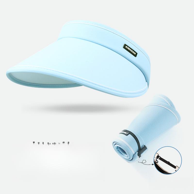 Product Introduction of Mũ Chống Nắng Cho Nữ, Mũ lưỡi Trai Mặt, Mũ Chống Nắng, Rộng Vành, Thích Hợp Để Đạp Xe, Che Mặt, Mũ Hở Đầu, Lý Tưởng Cho Mùa Hè，Phụ nữ có thể điều chỉnh mở nắp chống tia cực tím rộng cạnh dài đa chức năng mùa hè Sun Shade Cap Unisex 10