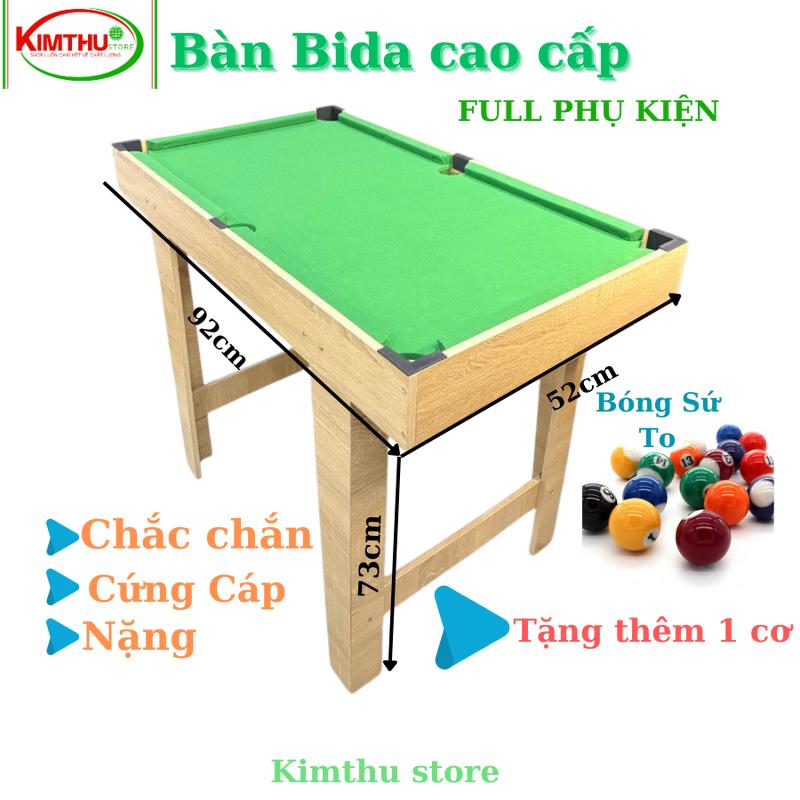  mẫu mới bàn bida  bi a mini cỡ lớn size 92cm chất liêu cao cấp phiên bản có số lượng giới hạn dành cho trẻ em và người lớn Toy Đồ Chơi 