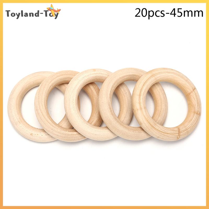Product Introduction of 1Bag Natural Wood Circles Beads Wooden Ring DIY Jewelry Making Crafts DIY 29