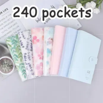 120/240 Pocket Capacity Lomo Card Holder Photocard Album Decor Gift Cover