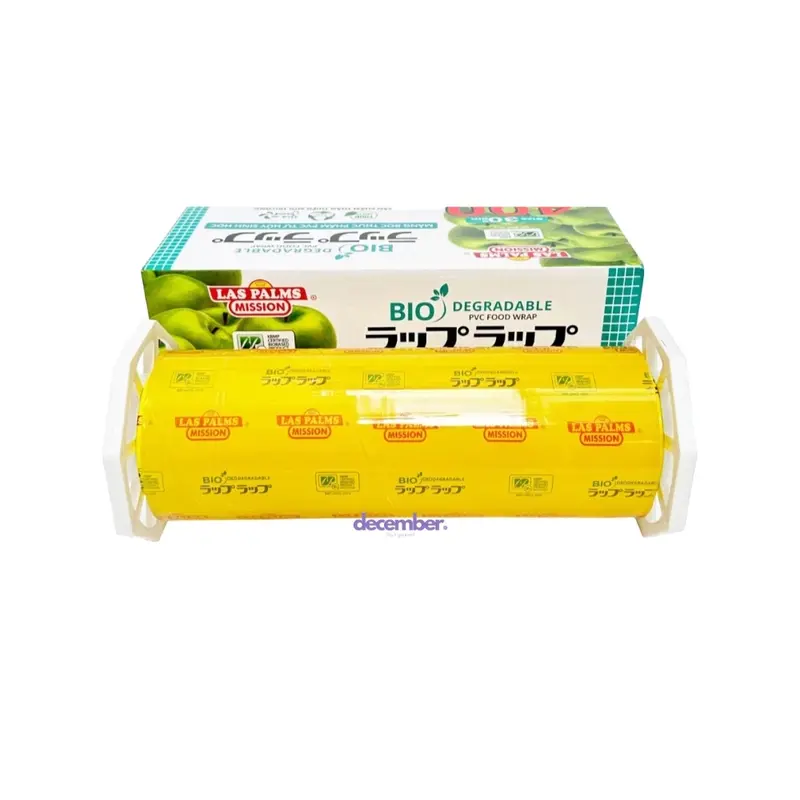 Màng Bọc Thực Phẩm Tự Hủy Sinh Học Las Palms PVC 30cmx400 (300m) - December House 6