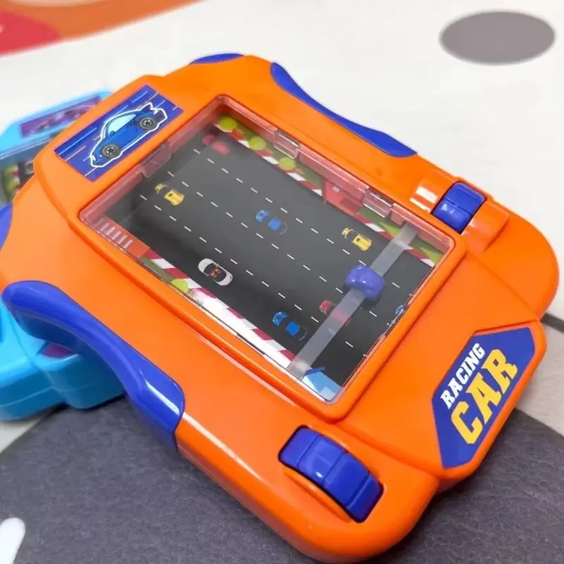 Máy Chơi Game Xe Đua, Màn Hình Lớn, Thiết Kế Trò Chơi Đua Xe Tinh Tế, Sáng Tạo Và Cầm Tay, Mô Phỏng Trò Chơi Ô Tô Lái Xe, Phong Cách Phiêu Lưu, Đồ Chơi Trò Chơi Lòng Bàn Tay An Toàn, Thích Hợp Cho Trẻ Em 5