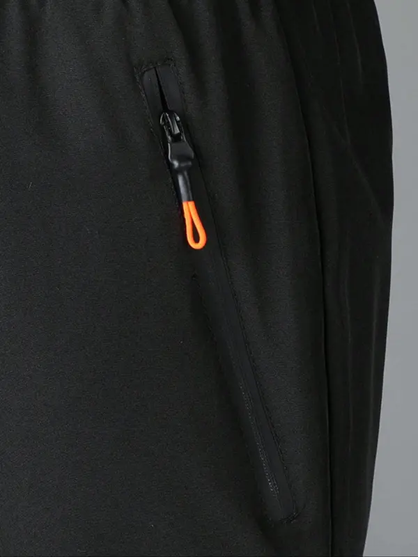 Men's Letter Print Quick Drying Capri Pants, Casual Comfy Breathable Cropped Pants for Summer, Men's Bottoms for Daily Wear 4