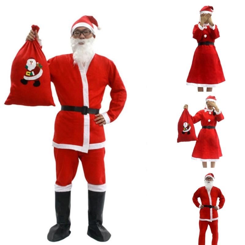 Product Introduction of Trang Phục Ông Già Noel, Bộ Đồ Da, Váy Bốt Và Quần, Phong Cách Sang Trọng, Có Sẵn Trong 5 / 6 / 7 Cái, Thích Hợp Cho Bữa Tiệc Giáng Sinh Và Hóa Trang, Hàng Mới Về, Dành Cho Nam Và Nữ, Đồng Phục Trang Phục Ông Già Noel, Trang Trí Tiệc Giáng Sinh 5