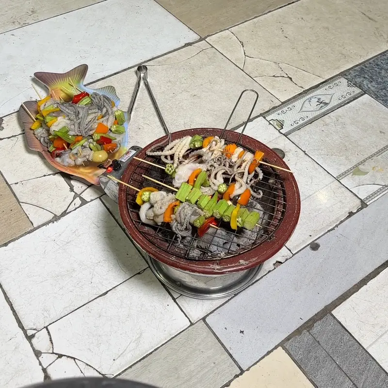 size 30cm đầy đủ ko vỉ nướng dành cho gia đình 5 7 ng sử dụng 4
