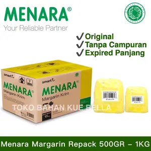 Mentega MENARA 500GR / 1KG (REPACK) Margarin Serbaguna