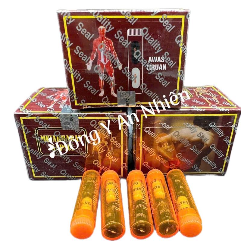 Viên Khớp Malaysia Đỏ Mujarhabat kapsul Hộp 20 ống Hỗ Trợ Khớp Hiệu Quả