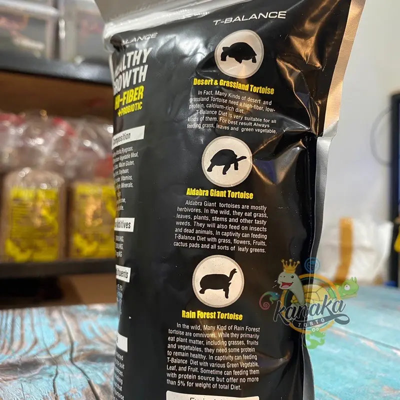 T-Balance 150 Gram Makanan Pelet Kura Torto Tortoise Sulcata Aldabra Pardalis Istar 2