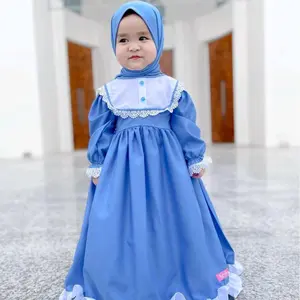 Gamis Anak Perempuan Terbaru SYAKILA SYARA Dress Muslimah 1 - 8 Tahun/ Baju Muslim Wanita Model Lebaran/kondangan Shakila Syari Panjang Tanggung Cewek Cantik