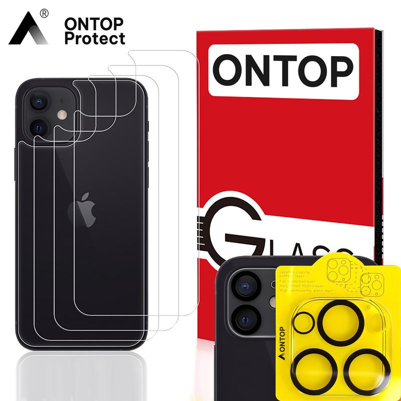 Kính Cường Lực Lưng Bảo Vệ Mặt Sau Cho iPhone, Chống Trầy Xước, Nứt Vỡ Cho iP X Xr Xs Max 11 12 13 14 15 16 Pro Max 16 Plus