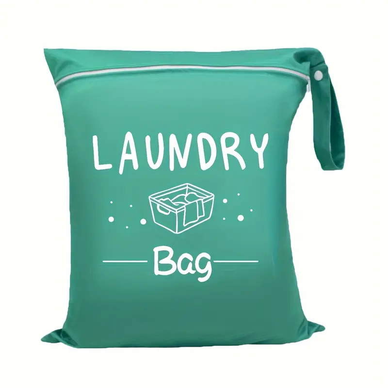 1 Piece/2 Pieces Large Travel Laundry Bag Wet Dry Bag Washable Dirty Clothes Drawstring Bag Swimwear Gym Bag Suitable for Gym Clothes Laundry Wet Clothes Swimming Yoga, Green Pink 5