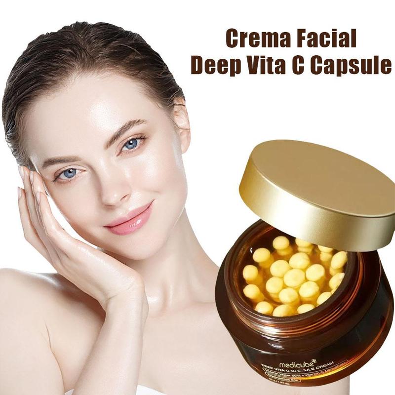 Product Introduction of Deep Vitamin C Boba Capsule Facial Moisturize Moisturizing 55g And Yellowing Capsule Removing W1M9 20