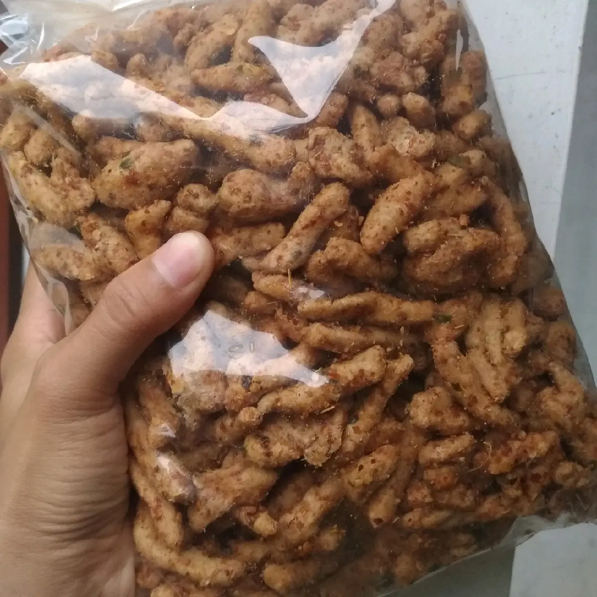 Basreng Pedas 1kg rajangemil viral sultan siduel snack bisa COD Gratis ongkir Tiktokshop Pak Cemilan Kering Goreng Food Keripik