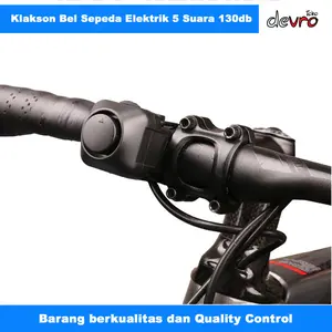 Bell Klakson Bel Sepeda Elektrik Bike Loud Horn 5 Suara 130dB - LOUHO A08