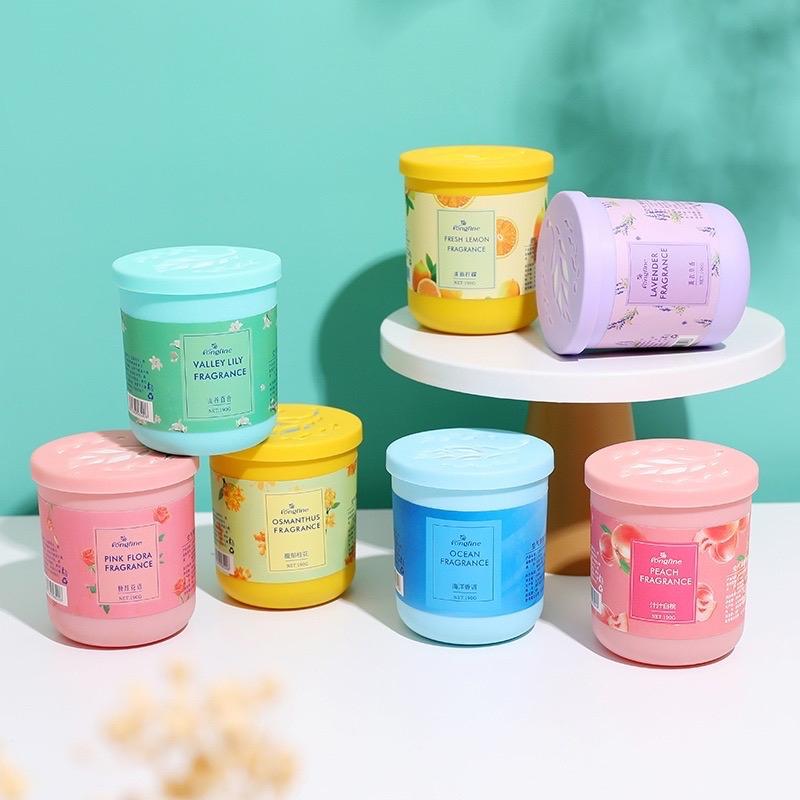 ￼Sáp Thơm Phòng Hương Hoa - Sáp Khử Mùi Nhà Vệ Sinh, Phòng Ngủ, Ô Tô 7 Mùi Hương Hộp 190g Tiện Lợi 0