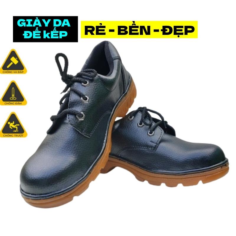 Giày Bảo Hộ Lao Động Gía Rẻ ABC Đế Kếp Vàng Chịu Nước Chống Đinh Chất Lượng Nam Cao Su cao su giày lao động & bảo hộ Thoáng khí Đồng Shoes