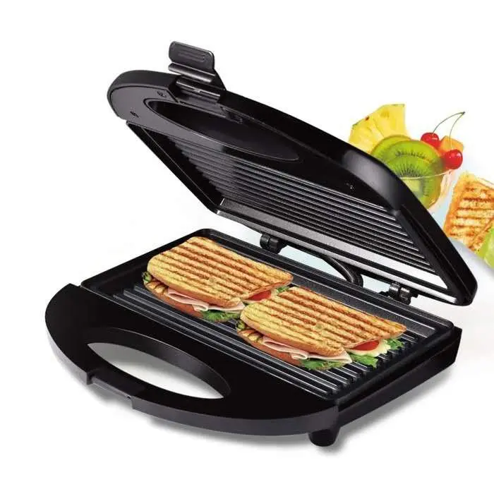 Sandwich Maker Breakfast Machine Bread Toaster 2 Slice