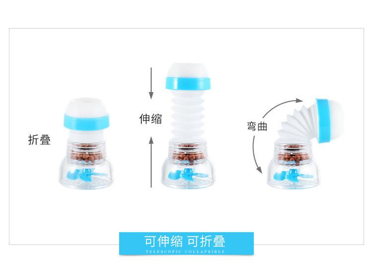 Product Introduction of Household Faucet Filter Splash Proof Shower, Bathroom Rotatable Faucet Extender, Kitchen Plastic Water-Saving Device 8