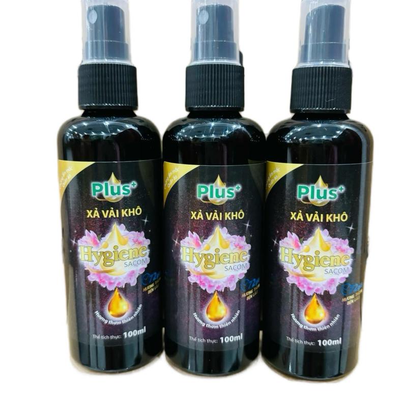 [ Combo 3 TẶNG 1 ] Xịt thơm, xịt xả vải khô Hygiene