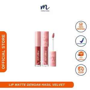 [ BELI BANYAK LEBIH MURAH ] PINKFLASH Lasting Matte Lip Cream | Matte Lipstik Lembut Tahan Lama Pelembab Pigmentasi Tinggi 21 Colors